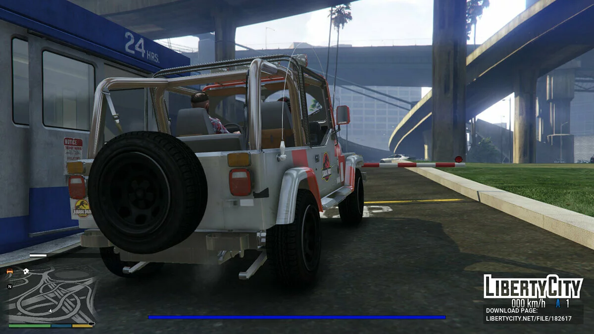 Jurassic Jeep [ADD-ON] 0.4 / GTA 5