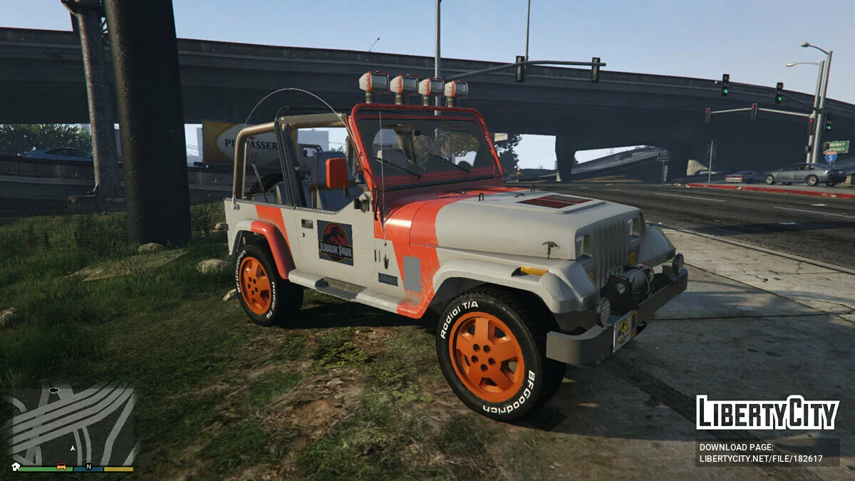 Jurassic Jeep [ADD-ON] 0.4 / GTA 5