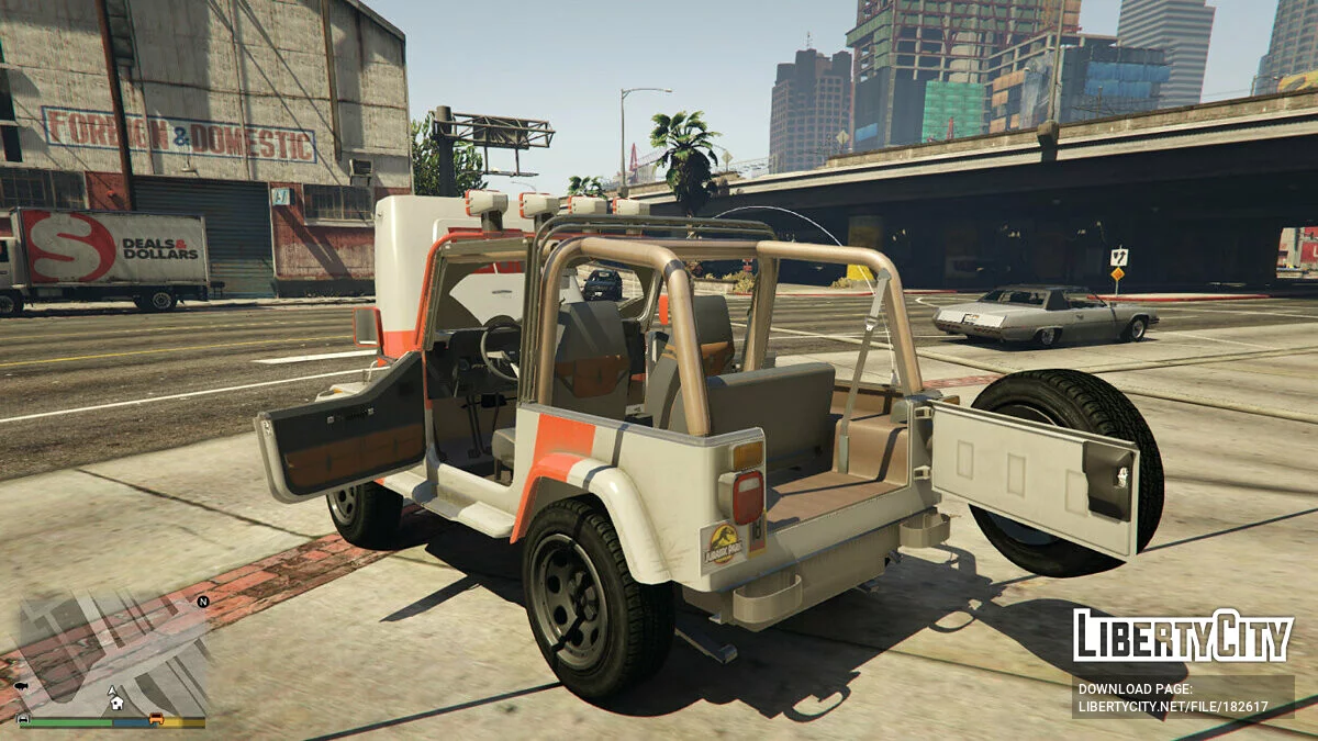 Jurassic Jeep [ADD-ON] 0.4 / GTA 5