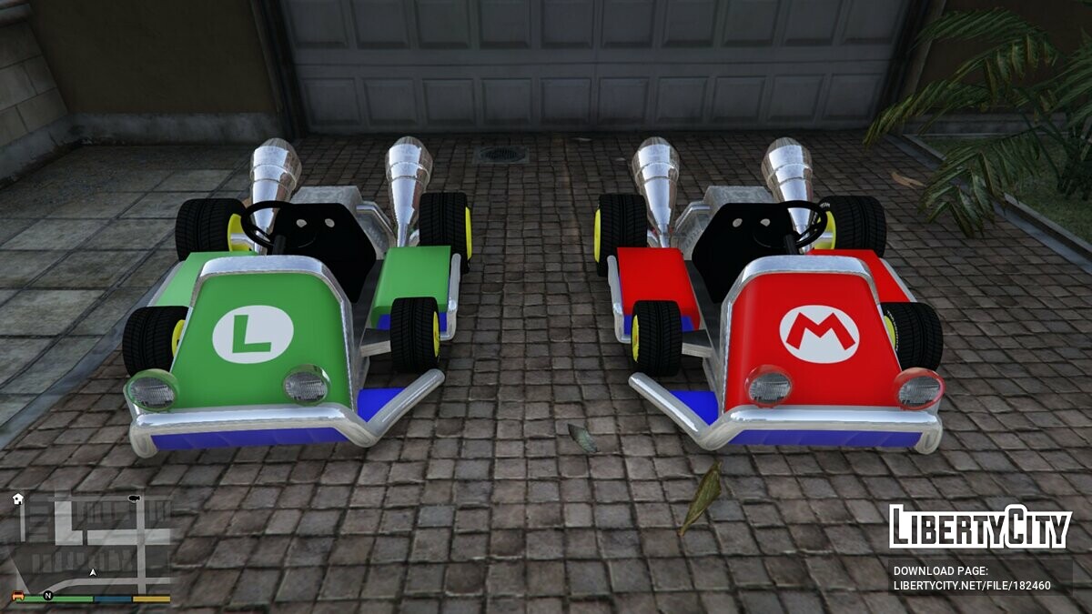 Скачать Mario Kart 7 karts [Add-On] 0.2 для GTA 5