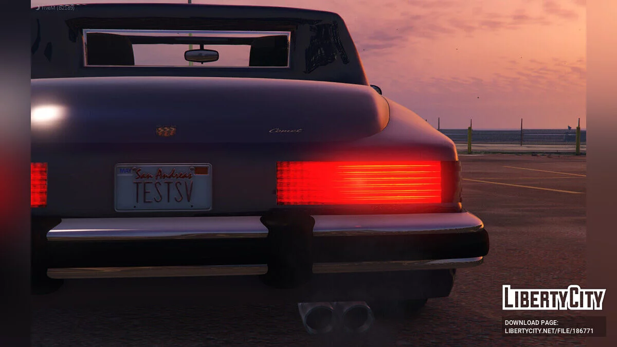 Comet из GTA SA [Add-On / FiveM] 1.0 / GTA 5