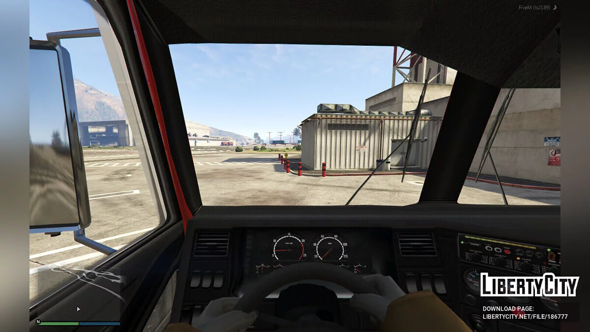 SF Firetruck из GTA SA [Add-on / Ladder works / FiveM] 1.0 / GTA 5