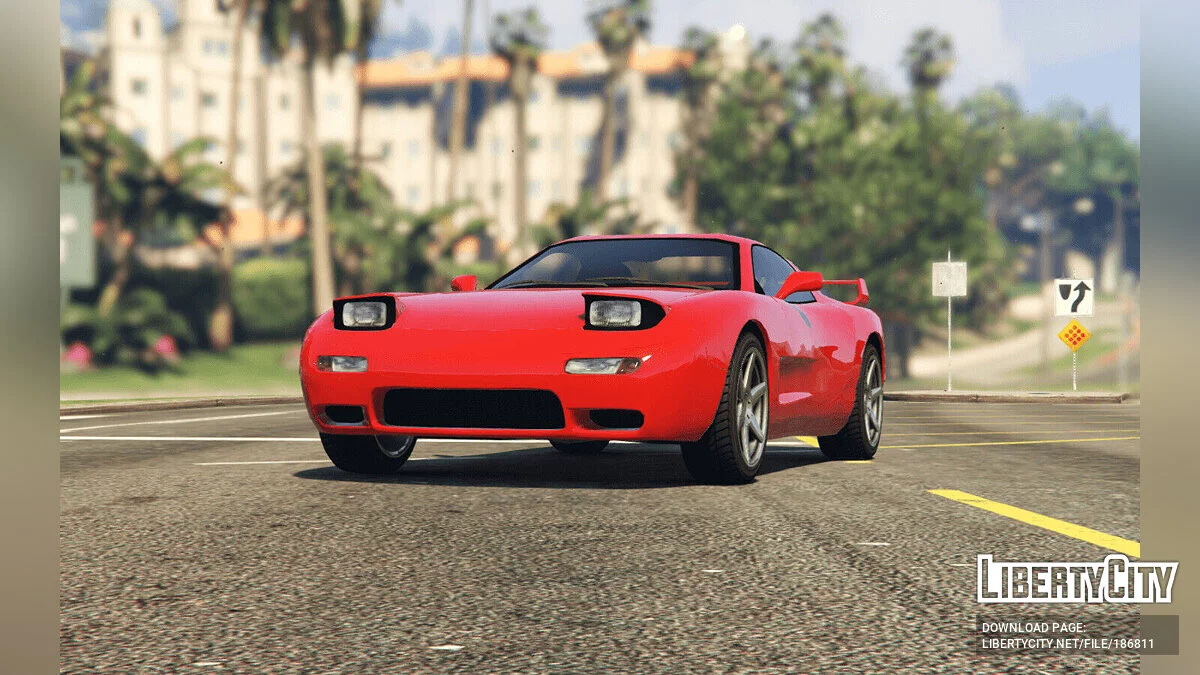 ZR-350 из GTA SA [Add-On / Fivem] 1.0 / GTA 5