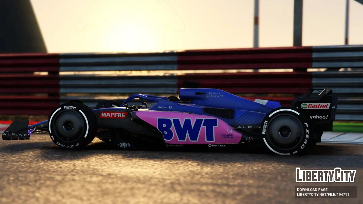 2022 Alpine A522 v1.0 / GTA 5