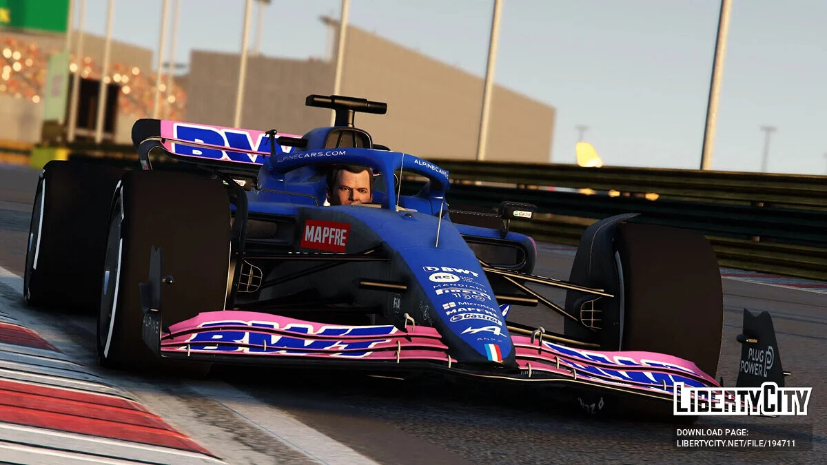 2022 Alpine A522 v1.0 / GTA 5