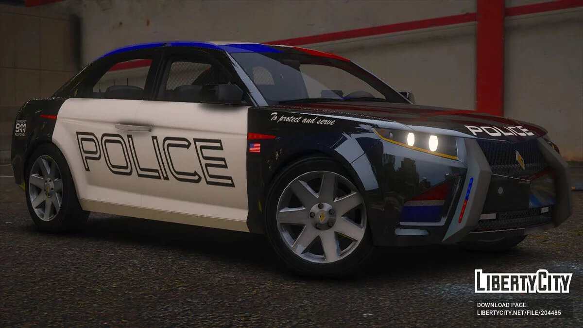 2013 Carbon Motors E7 Concept SCPD v1.0 / GTA 5