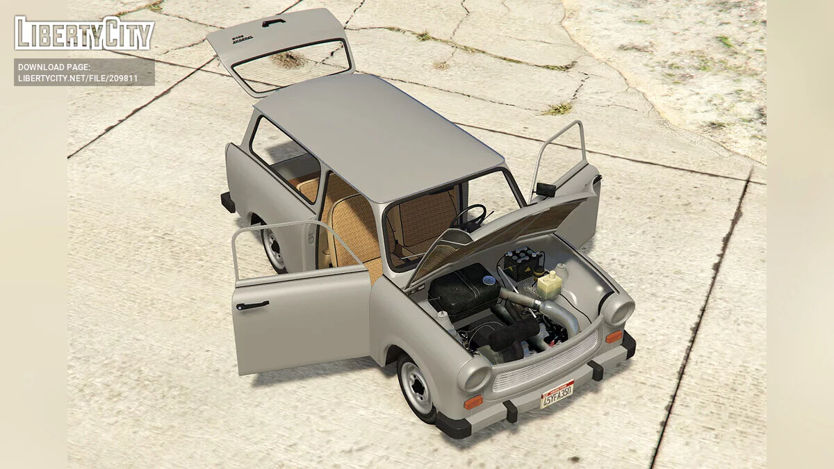 Trabant 601 Universal v1.0 / GTA 5