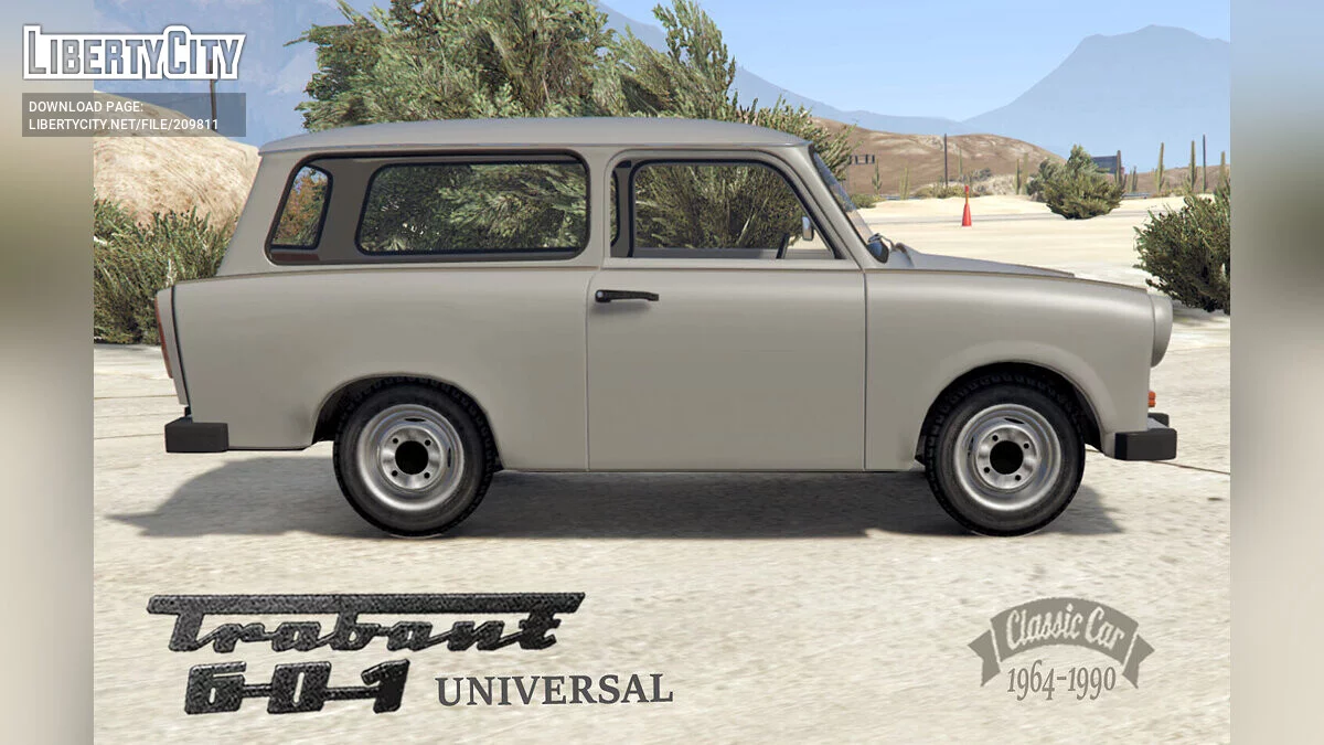 Trabant 601 Universal v1.0 / GTA 5