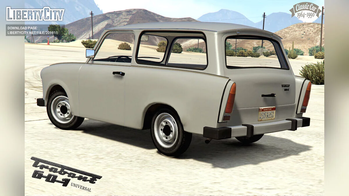 Trabant 601 Universal v1.0 / GTA 5