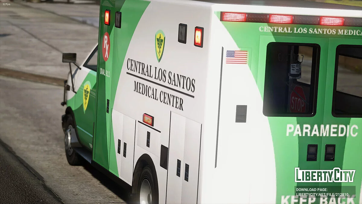 Brute Ambulance Improved / GTA 5