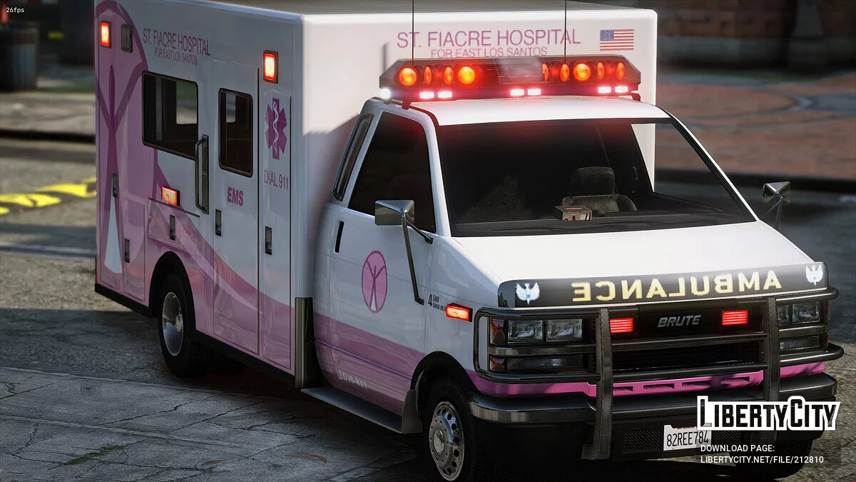 Brute Ambulance Improved / GTA 5