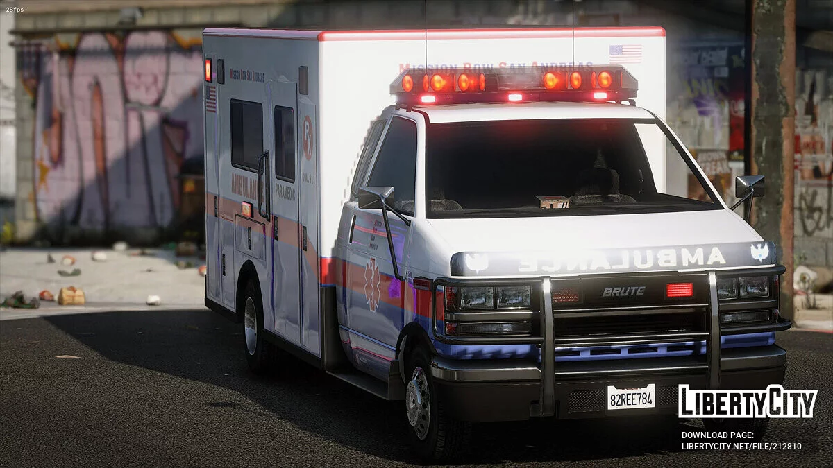Brute Ambulance Improved / GTA 5