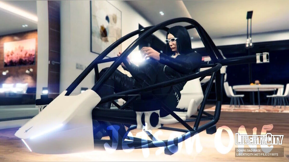 Jetson One Flying Sports Car / GTA 5