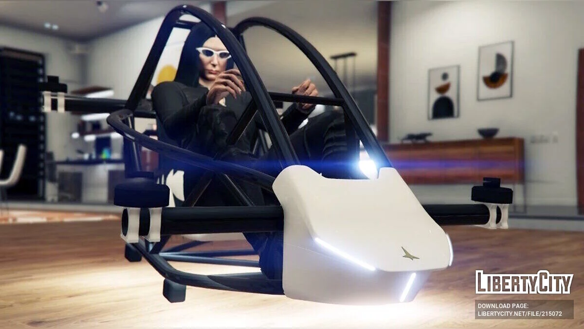 Jetson One Flying Sports Car / GTA 5