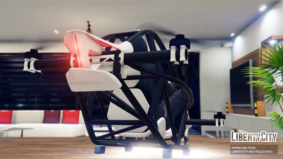 Jetson One Flying Sports Car / GTA 5
