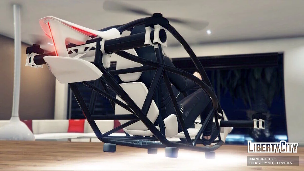 Jetson One Flying Sports Car / GTA 5