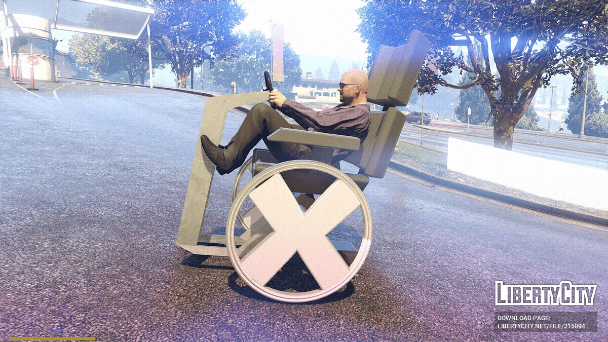 X-Men's Professor X Wheelchair / GTA 5