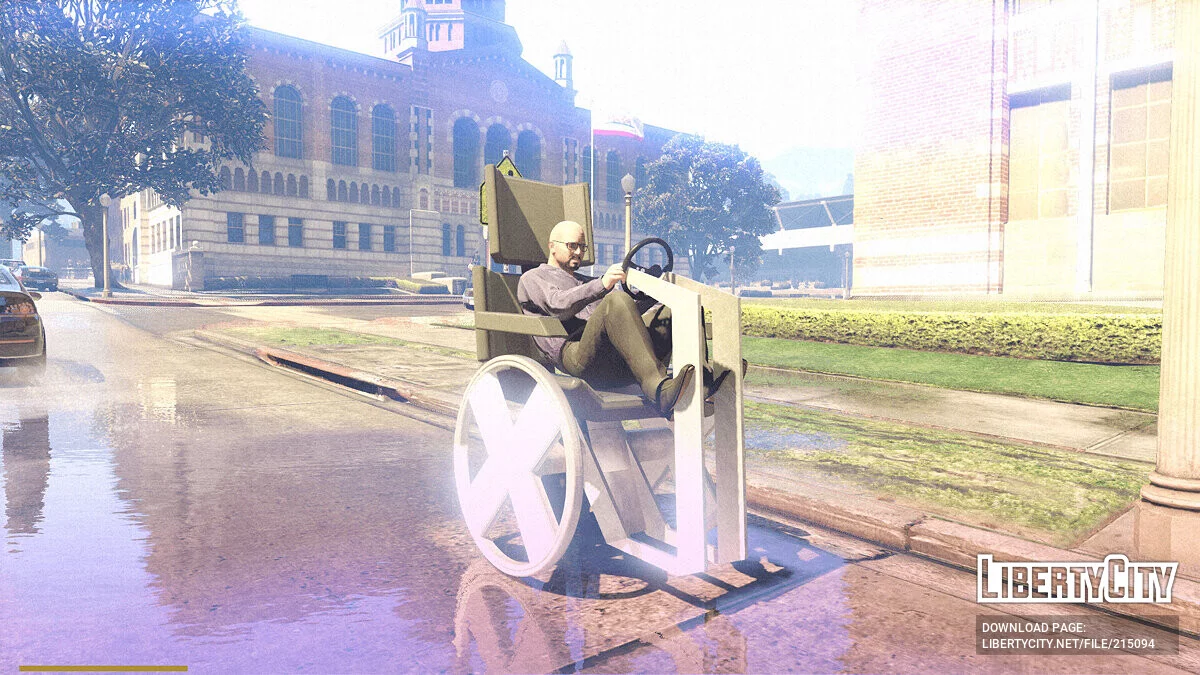 X-Men's Professor X Wheelchair / GTA 5