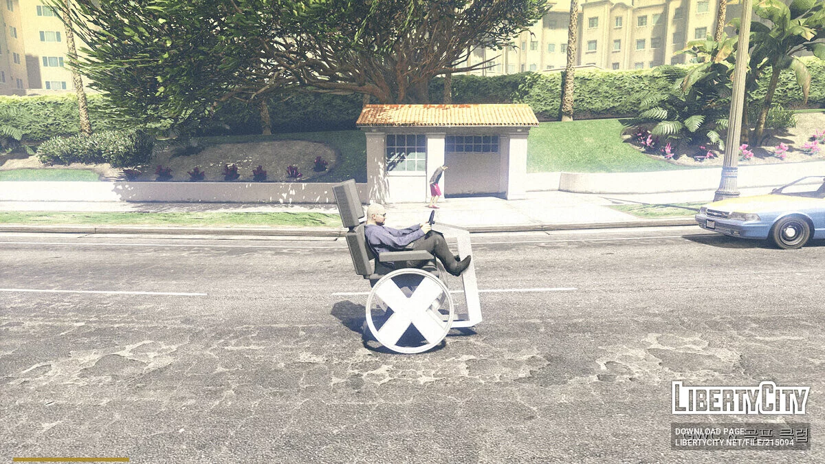 X-Men's Professor X Wheelchair / GTA 5