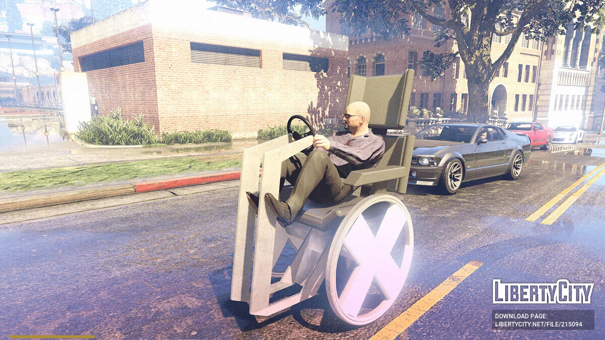X-Men's Professor X Wheelchair / GTA 5