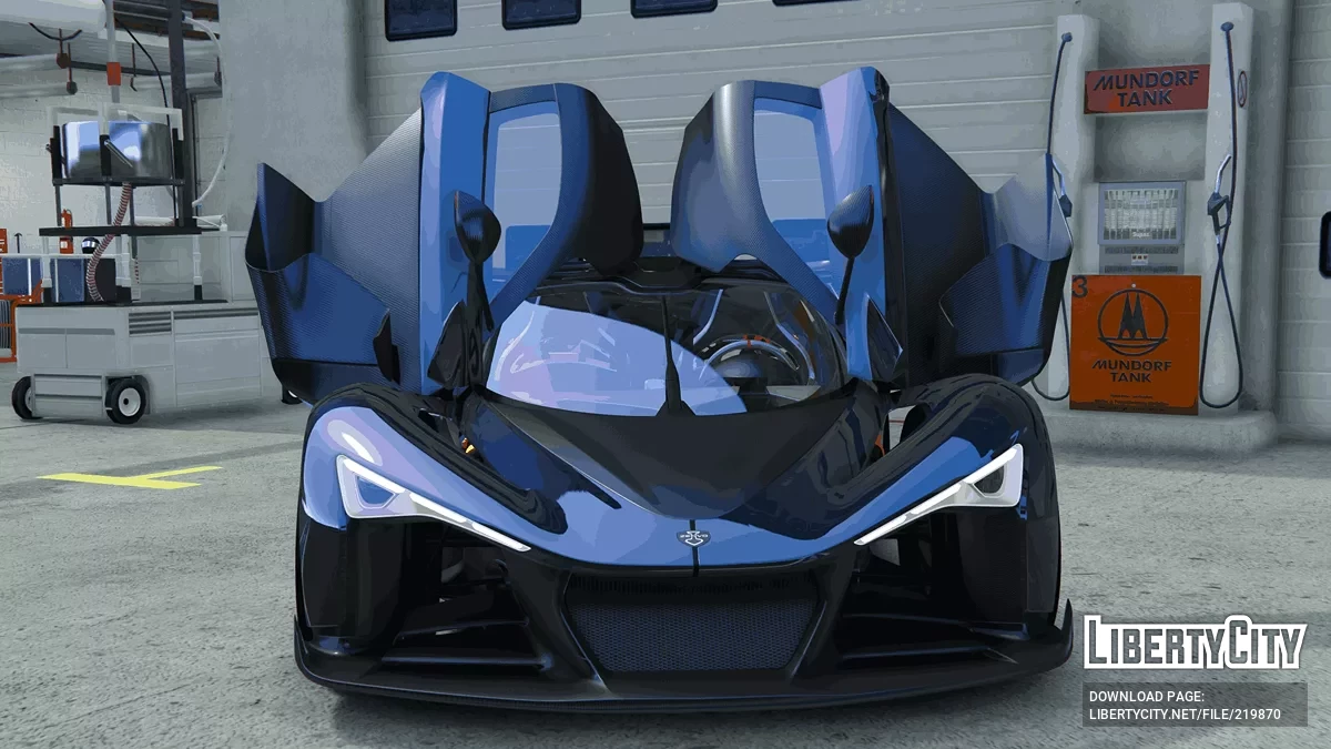 2025 Zenvo Aurora Agil v1.2 Final / GTA 5