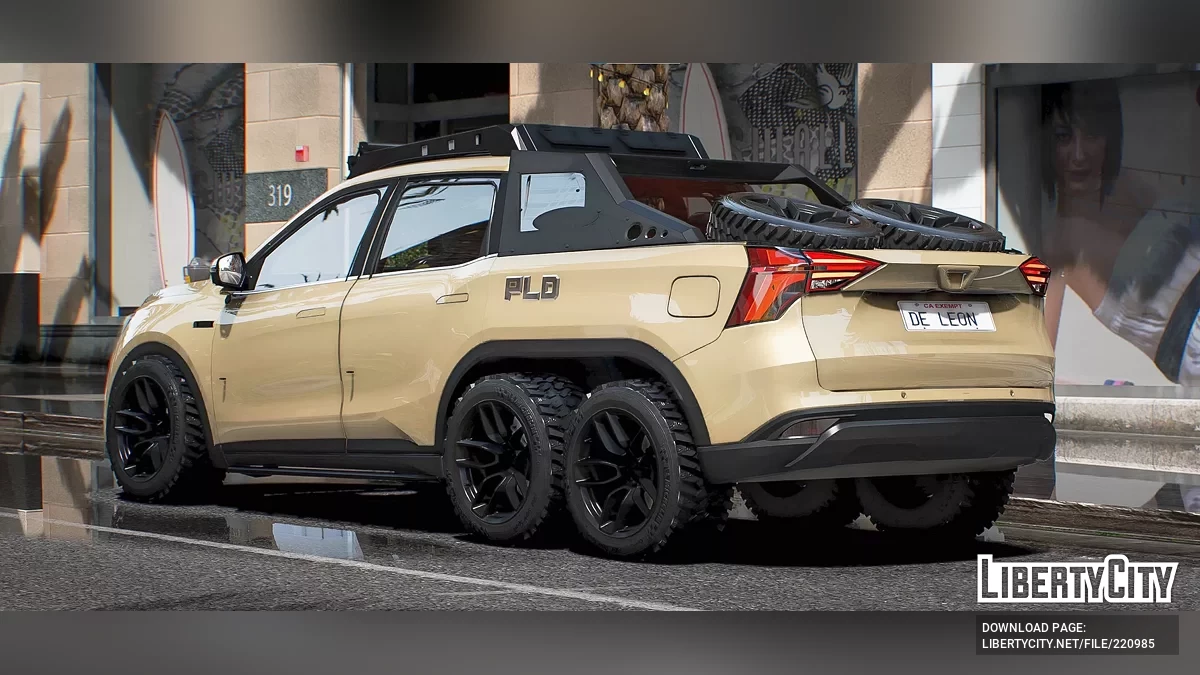 Mahindra XUV 700 6x6 / GTA 5