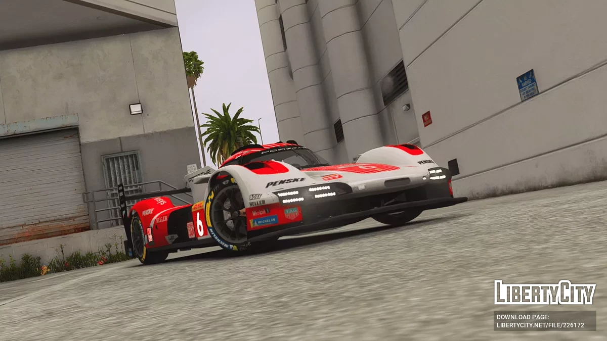 Pfister 963 LMDH Penske&Proton [Add-On / FiveM] 1.0 / GTA 5