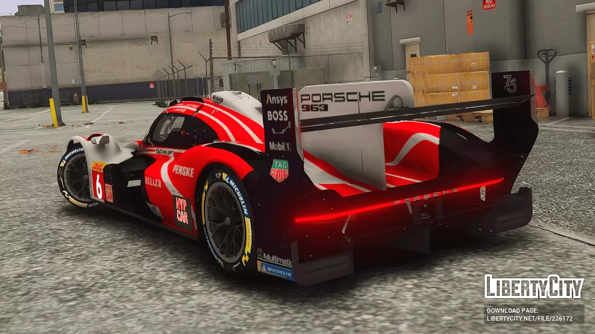 Pfister 963 LMDH Penske&Proton [Add-On / FiveM] 1.0 / GTA 5