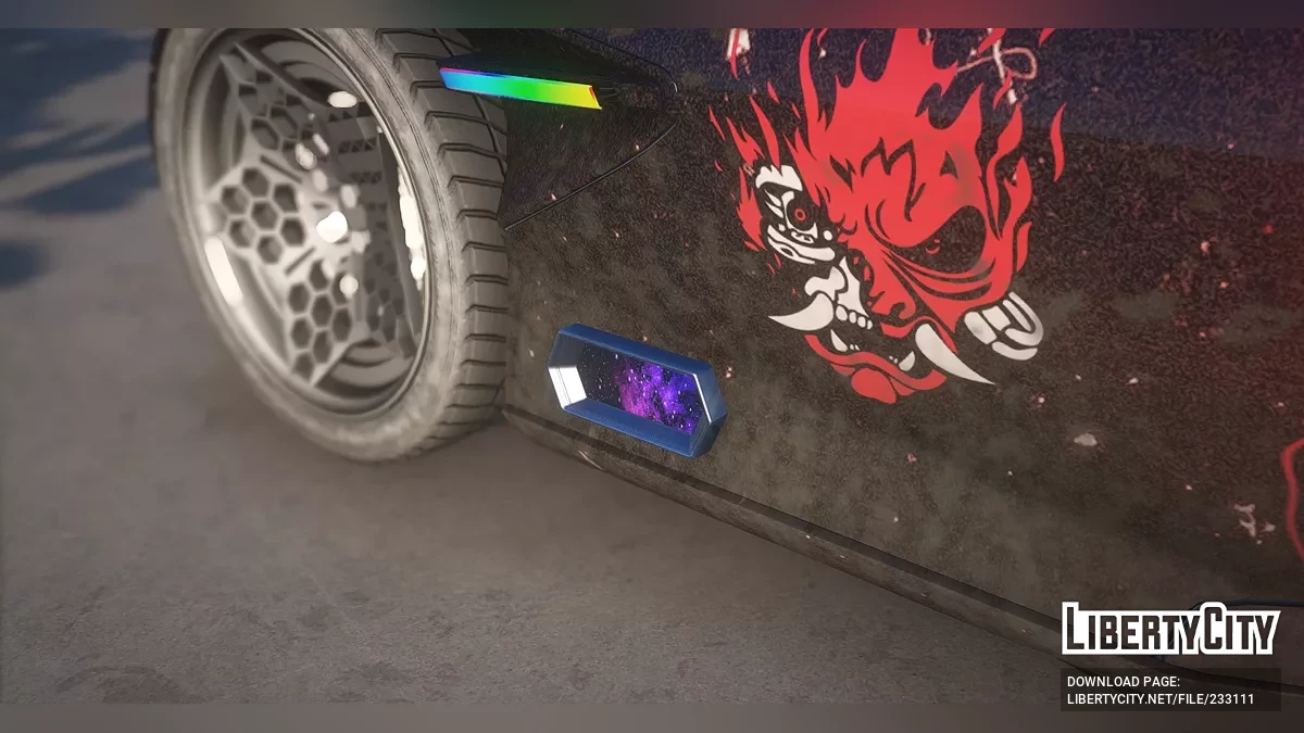 Киберпанковская Галактика Калибун / GTA 5