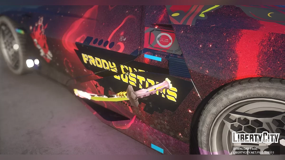 Киберпанковская Галактика Калибун / GTA 5