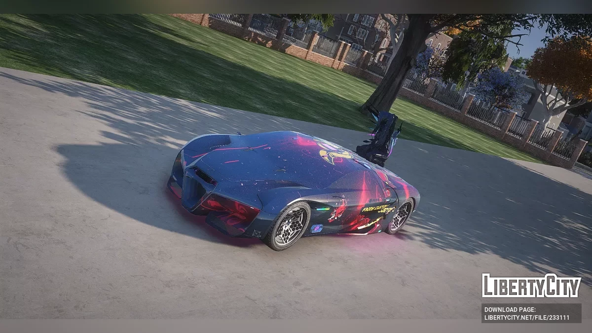 Киберпанковская Галактика Калибун / GTA 5