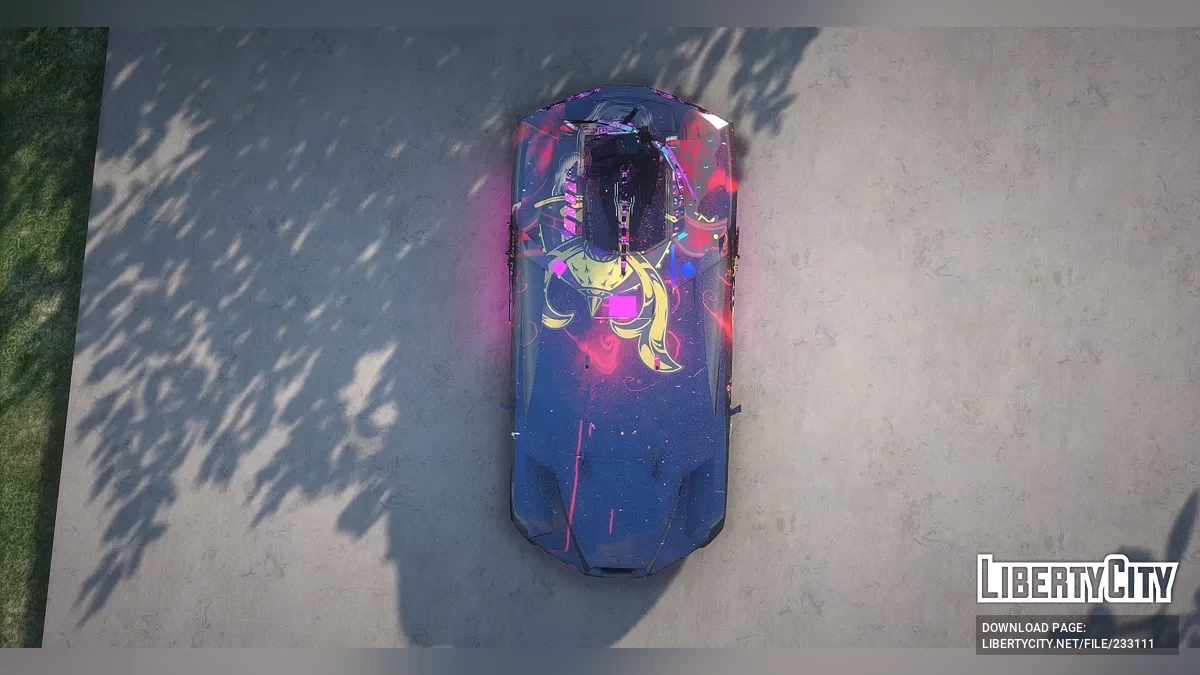 Киберпанковская Галактика Калибун / GTA 5