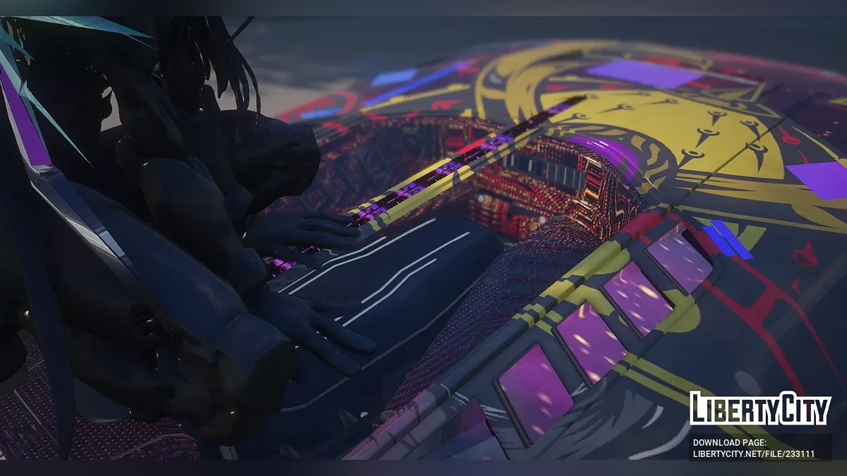 Киберпанковская Галактика Калибун / GTA 5