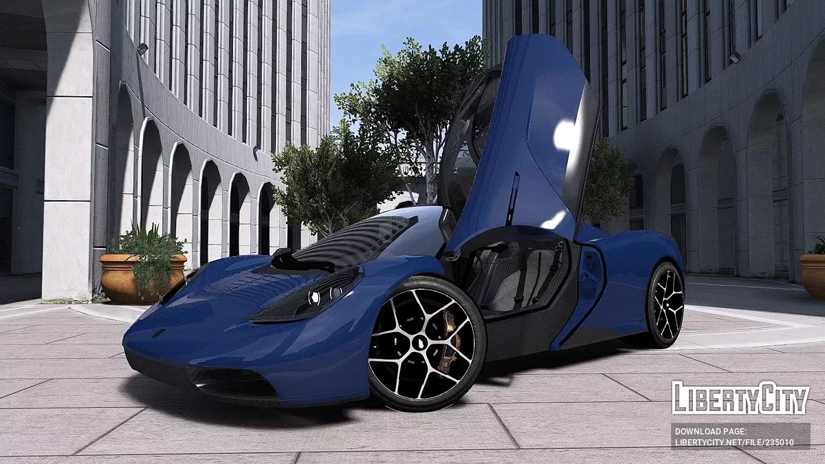 Gordon Murray Automotive T.50 2025 v1.2 / GTA 5