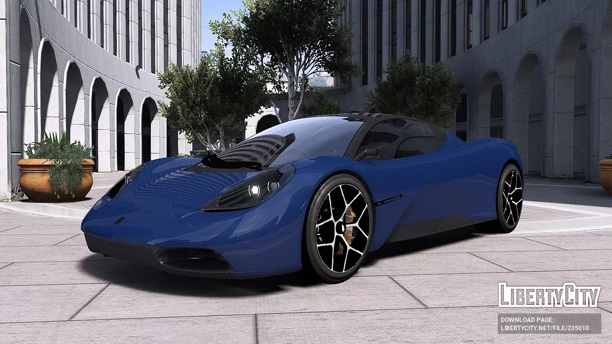 Gordon Murray Automotive T.50 2025 v1.2 / GTA 5