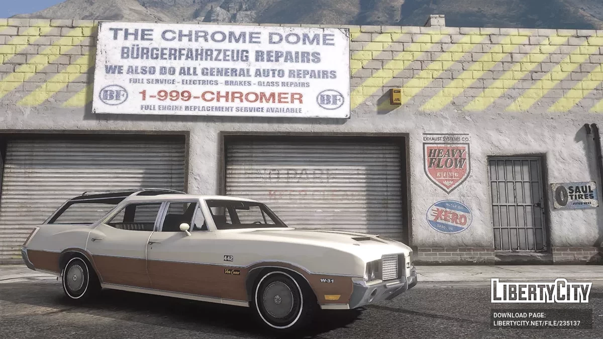 Oldsmobile Vista Cruiser 1972 [Add-On] / GTA 5