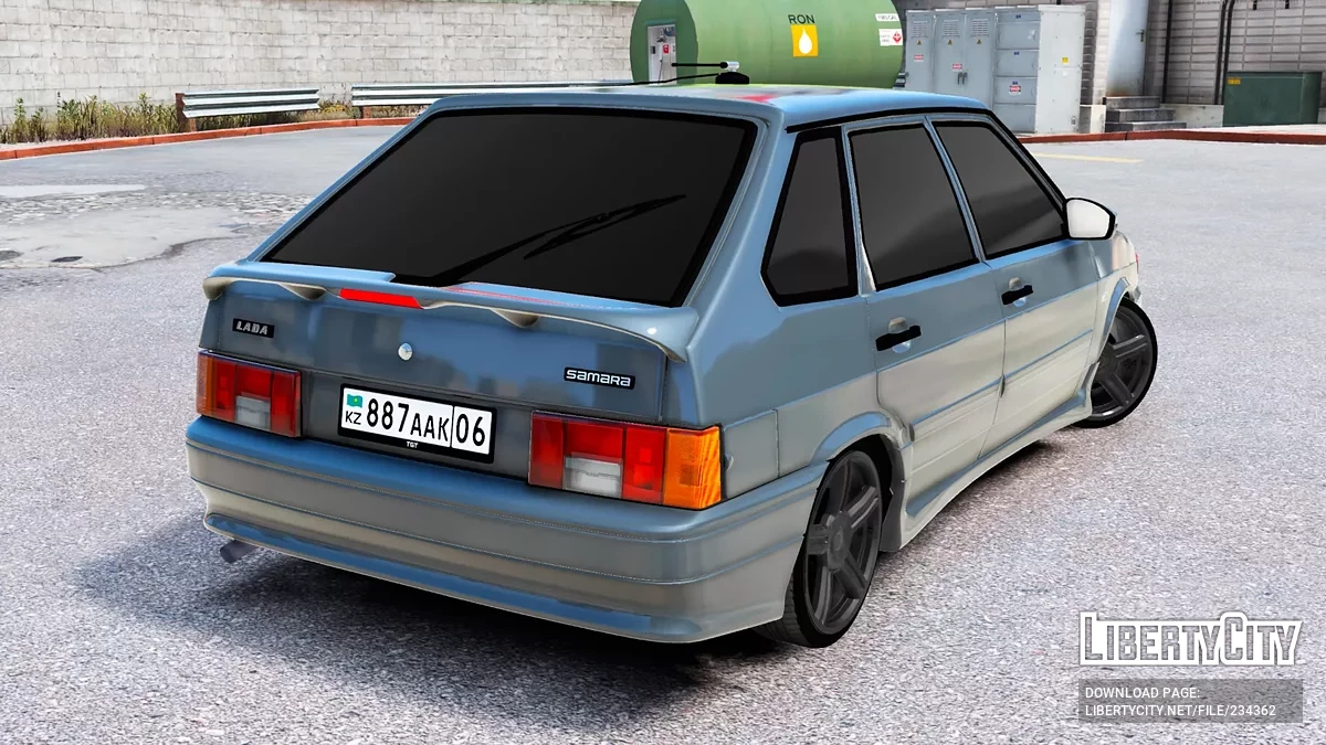 VAZ 2114 (KZ License Plate) / GTA 5