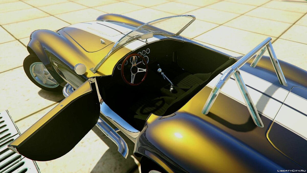 AC / Shelby Cobra Roofed Version [Extras | Unlocked] 1.0 для GTA 5 - Картинка #5