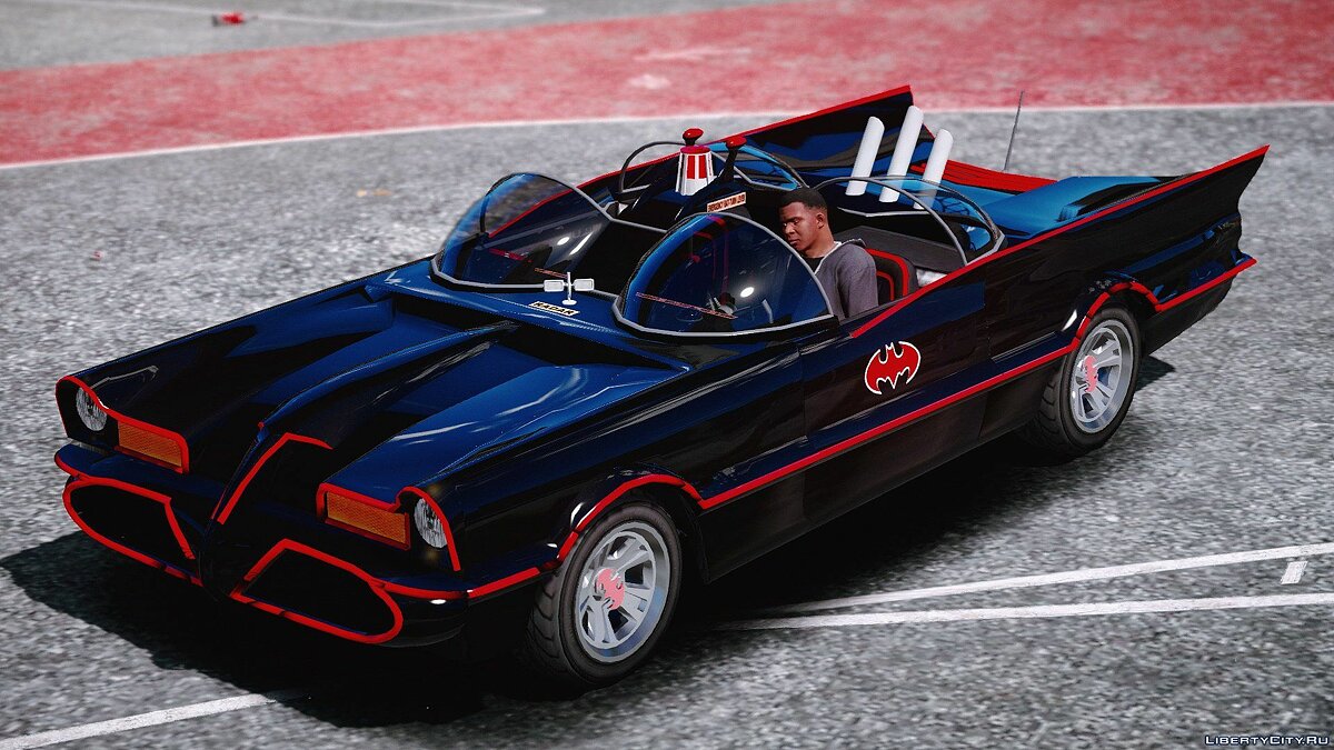 1966 Batmobile 1.0 для GTA 5 - Картинка #1