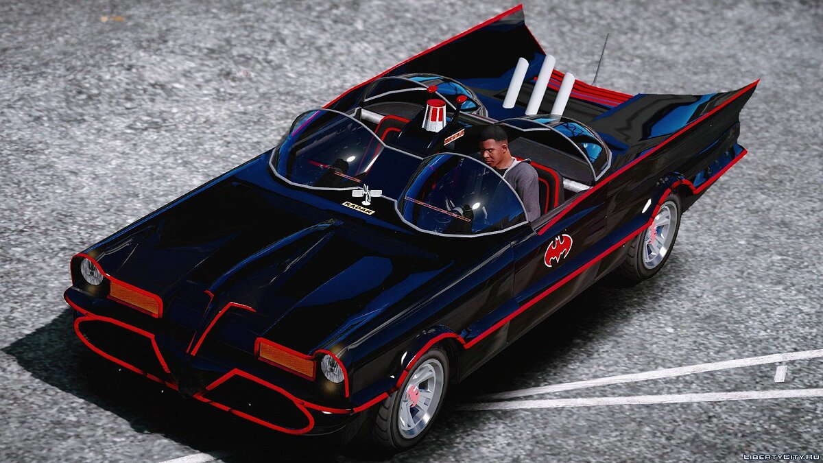 1966 Batmobile 1.0 для GTA 5 - Картинка #3