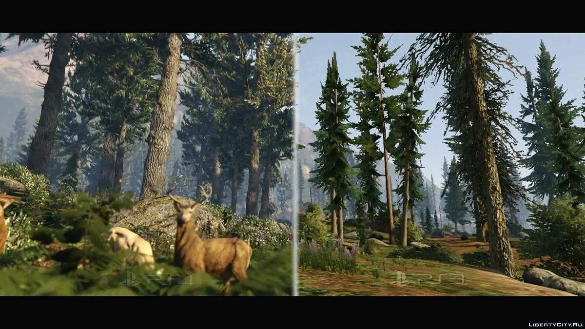 Сравнение GTA 5 для PS3 и PS4 (1080p) / GTA 5