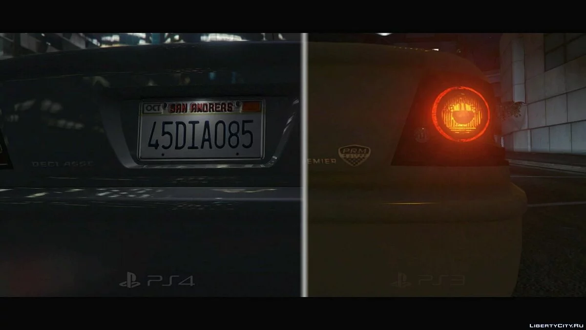 Сравнение GTA 5 для PS3 и PS4 (1080p) / GTA 5