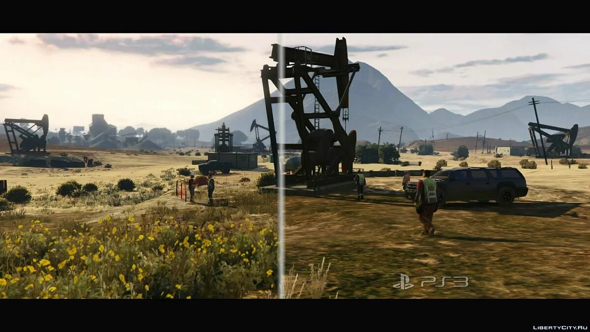 Сравнение GTA 5 для PS3 и PS4 (1080p) / GTA 5