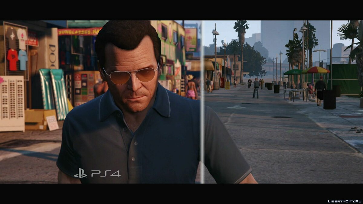 Renderen marge In Download Compare GTA 5 for PS3 and PS4 (1080p) for GTA 5