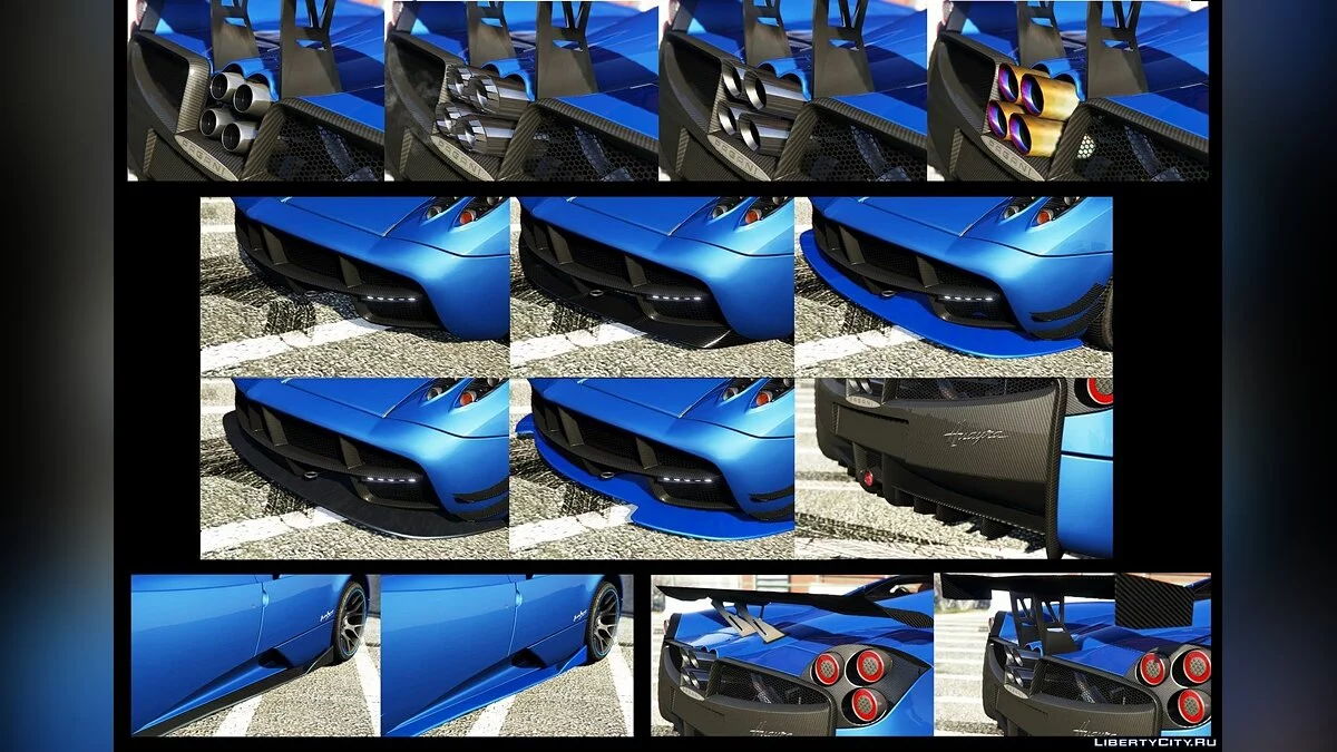 2013/14 Pagani Huayra [Add-OnReplace] v1.21 / GTA 5