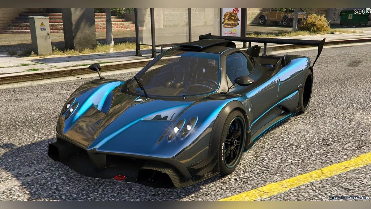 2009 Pagani Zonda Cinque Roadster (Customized) [Add-On | Wipers] 1.1 / GTA 5