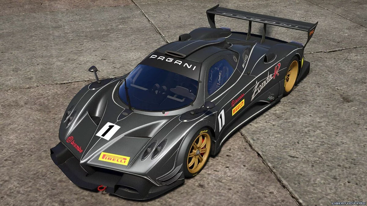 2012 Pagani Zonda R [Add-On / Replace | Liveries | Template] 1.0 / GTA 5