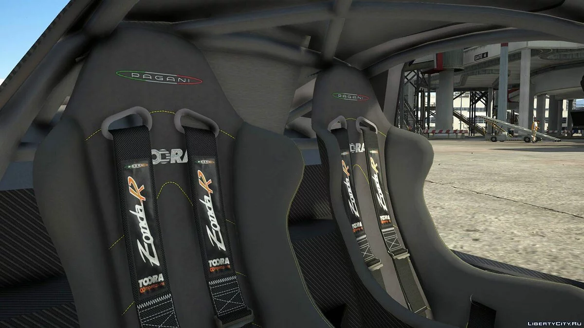 2012 Pagani Zonda R [Add-On / Replace | Liveries | Template] 2.0 / GTA 5