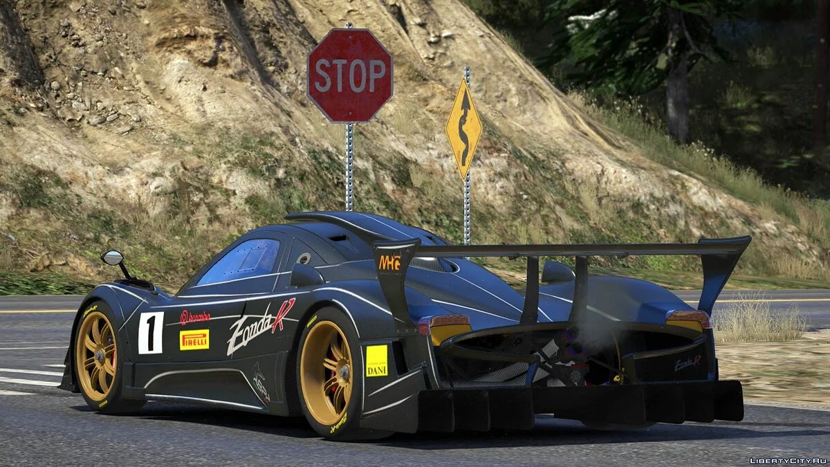 2012 Pagani Zonda R [Add-On / Replace | Liveries | Template] 2.0 / GTA 5