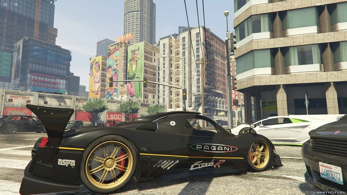 Pagani Zonda R [Add-On | Replace | Template] 1.0 / GTA 5